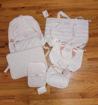 NWT LoveShackFancy x Target Limited Edition 6-Piece Bag Set - Blooming Heirloom