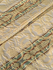 Luxury bespoke damask curtains,a further pair available separately