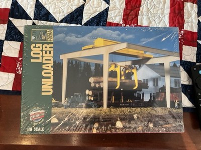 WALTHERS CORNERSTONE HO SCALE 933-3146 LOG UNLOADER! UNBUILT SEALED KIT !