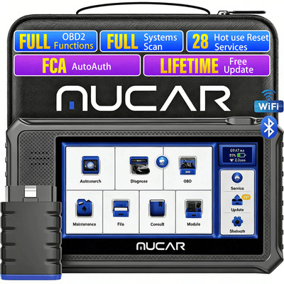MUCAR VO6 Car System Diagnostic Scanner All SYSTEM Scan Brake Reset Key Coding