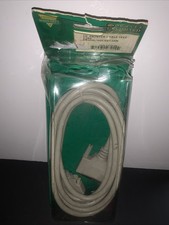 Vintage IEEE 1284 Printer Cable 10ft DB25 Male to Centronics 36 Sealed NOS