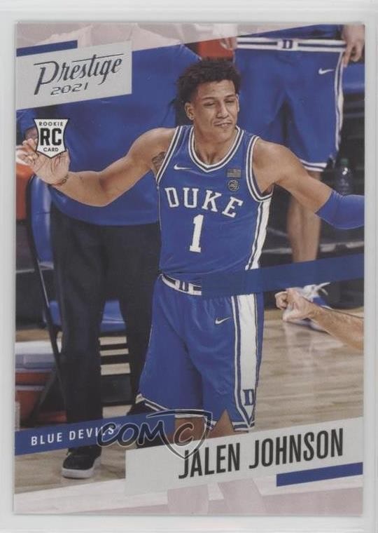 2021-22 Panini Chronicles Draft Picks Prestige Jalen Johnson #381 1i3m