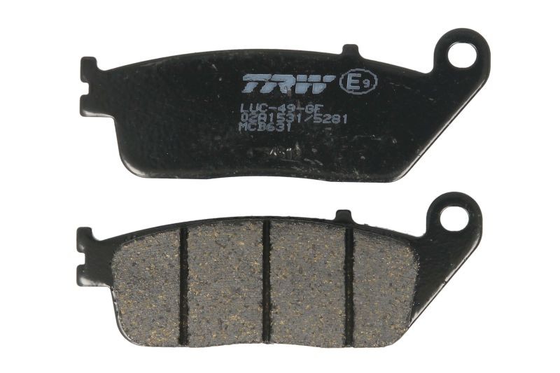 Fits TRW MCB631 Brake pads MCB631  organic, intended use offroad/rout ⭐UK Stock⭐