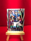 2025 Topps Chrome Raywave RC #306 Jaxson Dart of the Giants