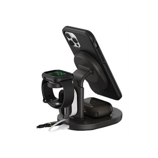 Estación de carga OtterBox 3 en 1 para Apple MagSafe - 7,5 W - Noche radiante Foto 3 de 3