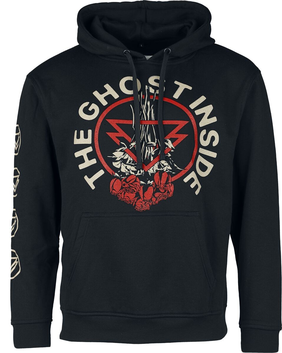 The Ghost Inside Kapuzenpullover Herren Avalanche schwarz Band-Товар, Группы
