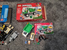 LEGO complete sets w/box instructions 10680 60101 60164 60149 city juniors 9 set