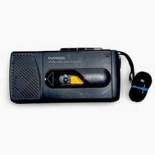 IMA IRCR-300 Portable AM/FM Radio Cassette Recorder Tested Clean Battery Comp