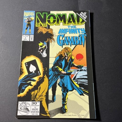 NOMAD Vol. 2 #7 November 1992 MARVEL Comics - Gambit