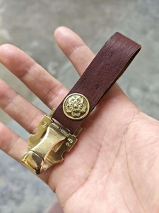 WW2 Japanese Sword, Gunto Ashi, Scabbard Hanger, leather hunger