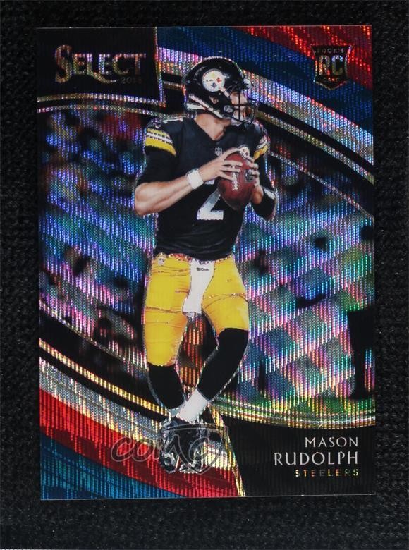 2018 Panini Select Field Level Tri-Color Prizm 13/99 Mason Rudolph #266 p2h