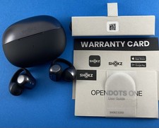 Shokz OpenDots One E310 BLACK Premium Wireless Earbuds-BRAND NEW-No Retail Box