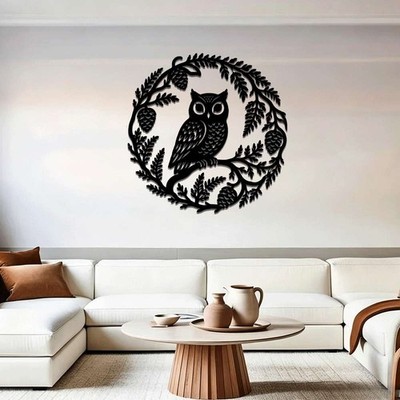 Rustic Style Metal Wall Art Exquisite Home Decoration Living Room