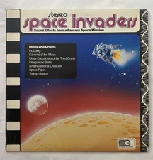 Space Invaders Sound Effects From A Fantasy Space Mission Rare 1982 LP GSLP 4611
