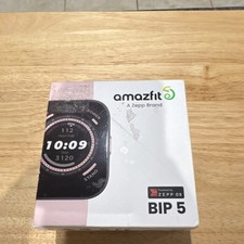 Amazfit Bip 5 Smart Watch Pastel Pink Zepp OS Fitness Tracker