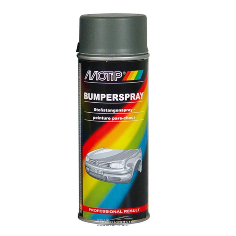 Peinture pare-choc gris Motip contre le jaunissement des plastiques auto