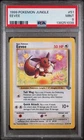 1999 PSA 9 Eevee 51/64 Pokemon Jungle