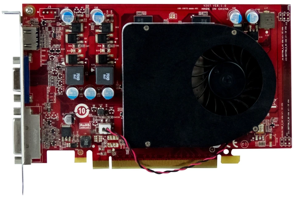 Graphic Card MSI Nvidia Geforce Gt 240 512MB MS-V207 Pcie x16 - Image 2 of 2