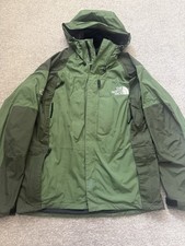 The North Face Summit Series Men's Hooded Nylon Jacket Green Size S
