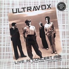 LP 33 Ultravox  Live in Concert 1981 At The Paris Theatre London Radio Broadcast