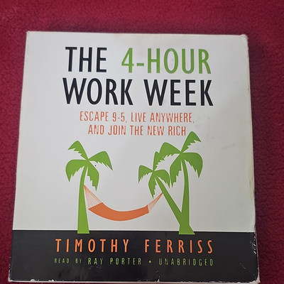 The 4-Hour Work Week Timothy Ferriss Audiobook CD 7 Discs Ray Porter
