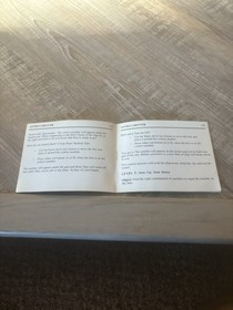 Sesame Street 123 Authentic Original NES Nintendo Manual Only