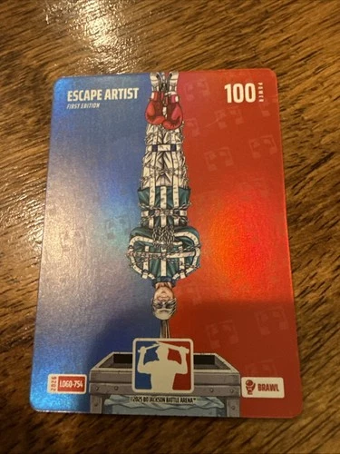 2026 BO JACKSON BATTLE ARENA ESCAPE ARTIST JORDAN SPIETH LOGO-754 First Edition