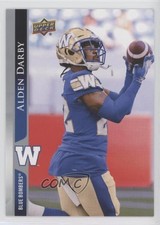 2021 Upper Deck CFL Blank Back Alden Darby #193 0px1