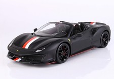 BBR Ferrari 488 Pista Spider N 16 Personal Car Charles Leclerc 2024 Con Vetrina With Showcase 1:12 BBR1225CL