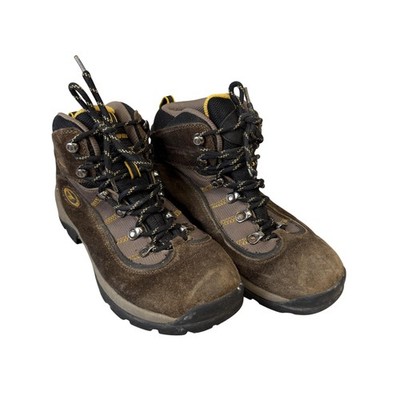 Hi-Tec Boots Mens Size 9.5 Brown Suede Cape Trail WP Hiking Waterproof Outdoor