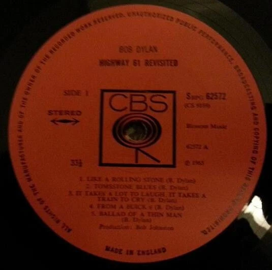 Bob Dylan - Highway 61 Revisited (VINYL) - Image 3 of 4