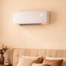 2000W Electric Over Door Warm Air Curtain Fan Heater Led Digital Remote Control