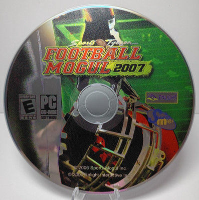 FOOTBALL MOGUL 2007 Sport Tycoon NFL PC game