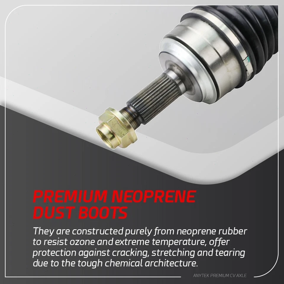 Eje delantero izquierdo CV para Honda Accord 2008-2014 2009-2014 Acura TSX L4 2,4 L Foto 4 de 4