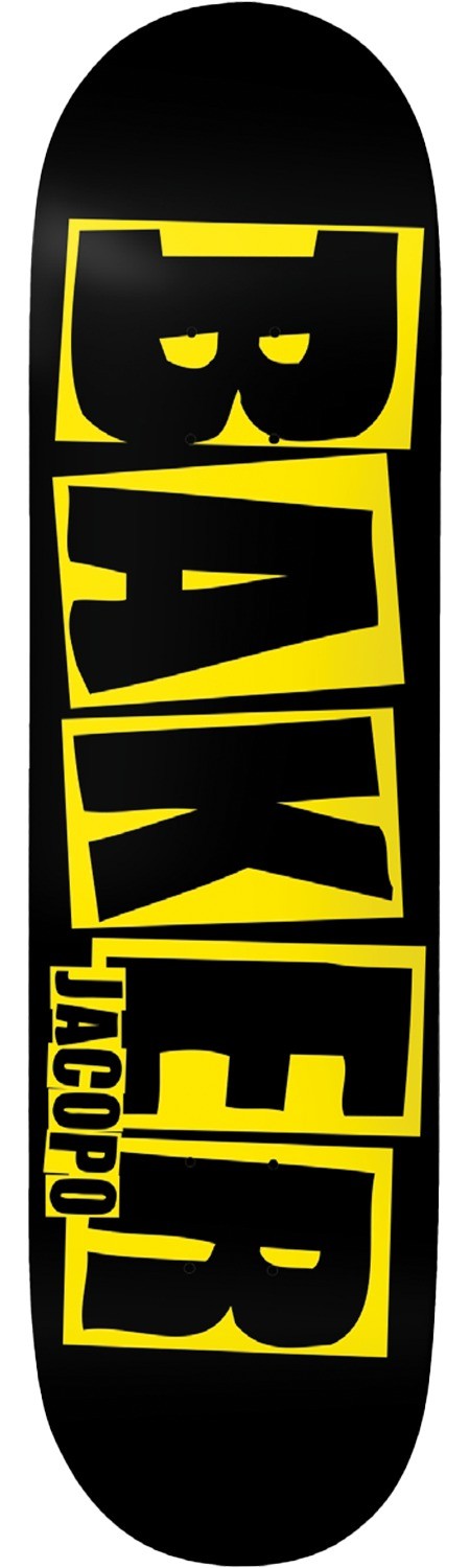 Baker Skateboards Brand Logo Danger Skateboard Deck - 8"