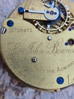 Antique Sir John Bennett London Pocket Watch Movement 43mm English LTD — photo 9