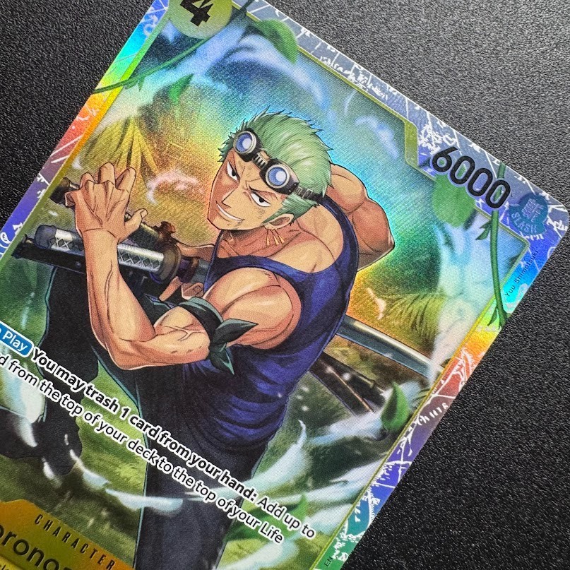 Roronoa Zoro OP15-113 SR - One Piece TCG English Adventure on