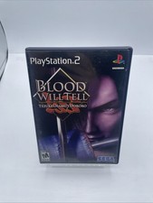 Blood Will Tell (Sony PlayStation 2, 2004) -tested W/manual