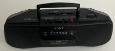 SONY CFS-B15 AM/FM Cassette Boombox Radio WORKS M