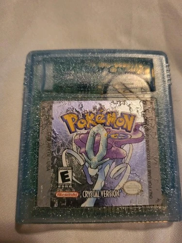 Pokemon Crystal Version (Nintendo Gameboy Color, 2001) GBC Authentic
