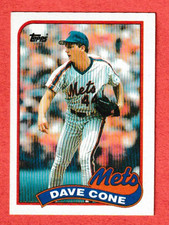 1989 Topps Dave Cone New York Mets #710