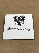 Vintage New Unstruck Jumer's Castle Lodge - Matchbook, Matchcover