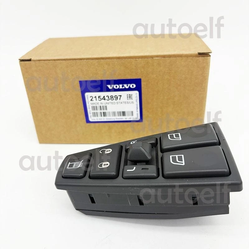 Interruptor de ventana de control maestro OEM 21543897 para camión Volvo FH12 FM VNL 20752918 Foto 3 de 3