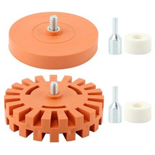 Decal Remover Eraser Wheel, Remove Car Decals, Adhesive Remover Slotted Rubbe...