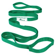 Stretching Strap Yoga Straps for Physical Therapy 10 Loops Non-Elastic Stretch