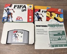 FIFA 98 Road to the World Cup (Nintendo 64 N64) CIB Complete Clean Authentic