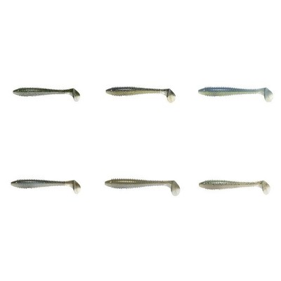 Keitech Fat Swing Impact 6.8'' Fishing Lure 3 Package