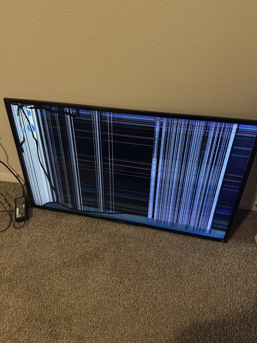 Sony Bravia 50' TV - SCREEN BROKEN, PARTS ONLY | eBay