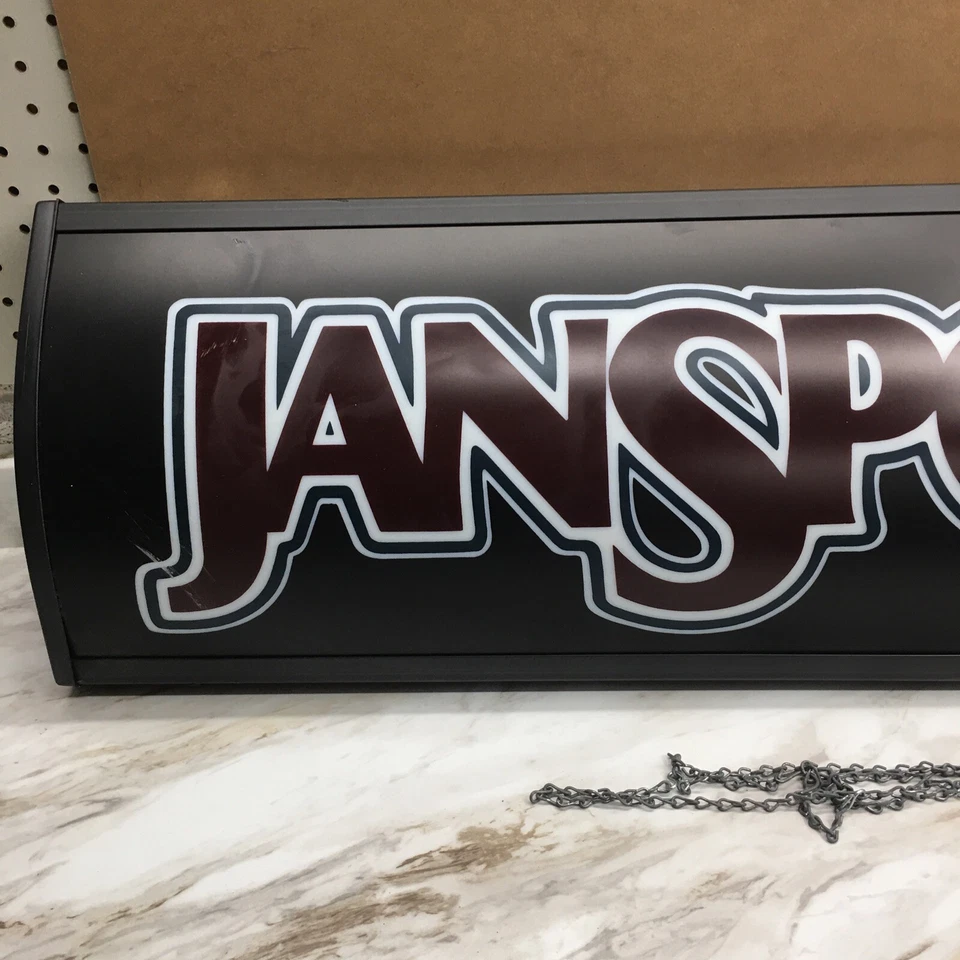 Tienda Jansport Colgante Exhibición Letrero Luz Mochila Bolsa Publicidad RARO NOS Foto 4 de 4