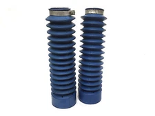 YAMAHA TW200 TRAILWAY OEM FRONT FORK RUBBER BOOT COVER SET BLUE *